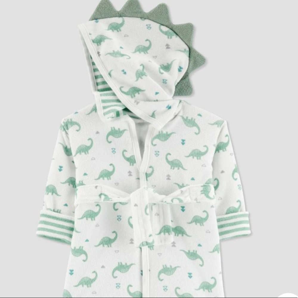 Baby Dino Bath Robe